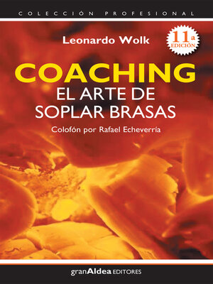 cover image of Coaching el arte de soplar brasas